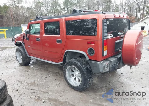 2003 Hummer H2 from USA, damaged, VIN 5GRGN23U03H100758